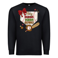 Black hey bubba bubba swing Premium Sweatshirt - JahusDesignShop