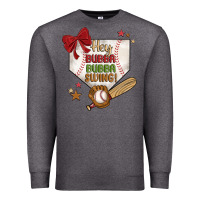 Charcoal Heather hey bubba bubba swing Premium Sweatshirt - JahusDesignShop