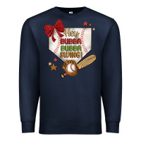 Navy hey bubba bubba swing Premium Sweatshirt - JahusDesignShop