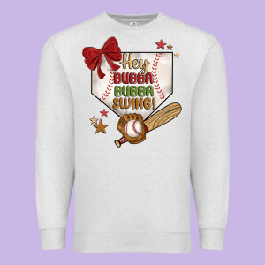 Hey Bubba Bubba Swing Premium Sweatshirt Designed By Jahusdesignshop