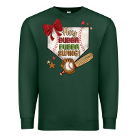 Sports Green hey bubba bubba swing Premium Sweatshirt - JahusDesignShop