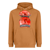Meerkat red leg guard fa element Heavyweight Hoodie - FaDigitalArtStudio