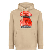 Red Leg Guard Fa Element Heavyweight Hoodie | Teevron