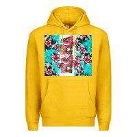 Lemon floral mama Premium Hoodie - AdoDesignShop