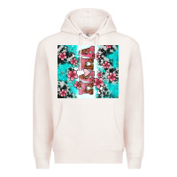 Pale Pink floral mama Premium Hoodie - AdoDesignShop