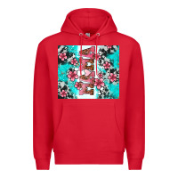 Red floral mama Premium Hoodie - AdoDesignShop