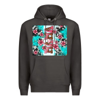 Smoke floral mama Premium Hoodie - AdoDesignShop