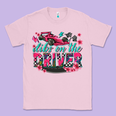 Dibs On The Driver Classic Tee Designed By Texasbilliewilder