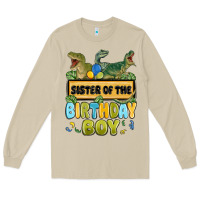 Mushroom sister of the birthday boy Long Sleeve Tee - MaliasSmallBusiness