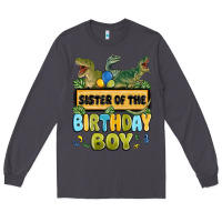 Smoke sister of the birthday boy Long Sleeve Tee - MaliasSmallBusiness