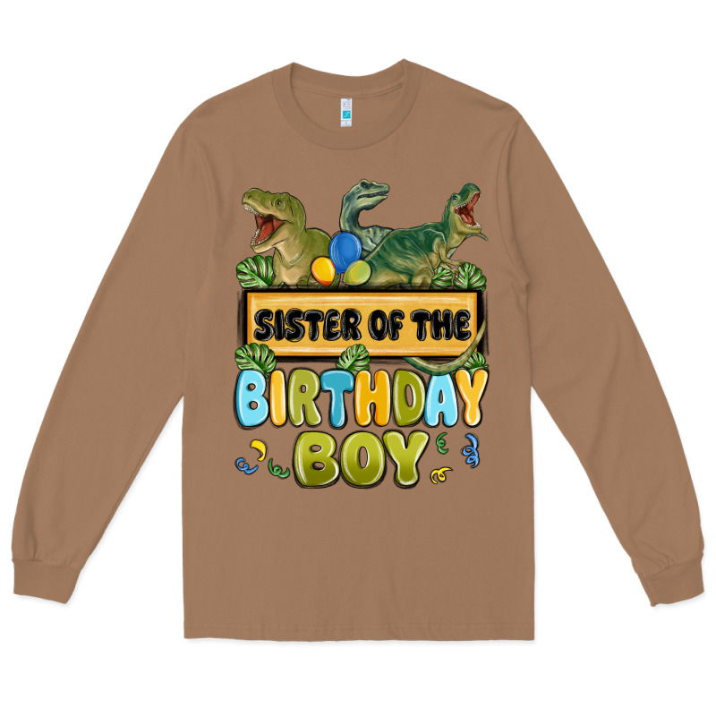 Sister Of The Birthday Boy Long Sleeve Tee by MaliasSmallBusiness | Teevron