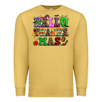 Antique Gold hallothanksmas Premium Sweatshirt - AdoDesignShop