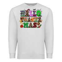 Dove Grey hallothanksmas Premium Sweatshirt - AdoDesignShop