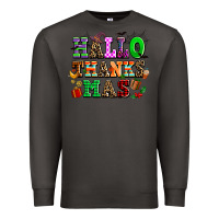 Smoke hallothanksmas Premium Sweatshirt - AdoDesignShop
