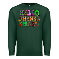 Sports Green hallothanksmas Premium Sweatshirt - AdoDesignShop