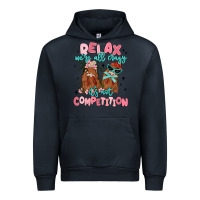 Navy relax we're all crazy it's not competition Urban Hoodie - MaliasSmallBusiness
