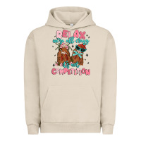 Pigment French Oak relax we're all crazy it's not competition Urban Hoodie - MaliasSmallBusiness