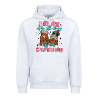 White relax we're all crazy it's not competition Urban Hoodie - MaliasSmallBusiness