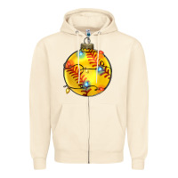 Sandshell christmas softball Zipper Hoodie - Zillion Design Studio