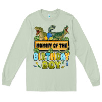 Matcha mommy of the birthday boy Long Sleeve Tee - MaliasSmallBusiness