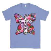 Faith Butterfly Cross Classic Tee | Teevron