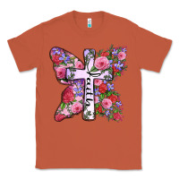 Copper faith butterfly cross Classic Tee - Zillion Design Studio