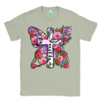 Matcha faith butterfly cross Classic Tee - Zillion Design Studio