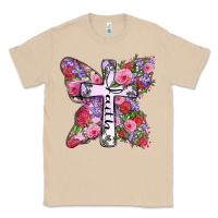 Mushroom faith butterfly cross Classic Tee - Zillion Design Studio