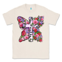 Natural faith butterfly cross Classic Tee - Zillion Design Studio