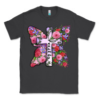 Smoke faith butterfly cross Classic Tee - Zillion Design Studio