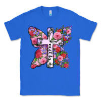 True Royal faith butterfly cross Classic Tee - Zillion Design Studio