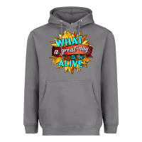 Storm what a great day to be alive Heavyweight Hoodie - HRA Design Shop