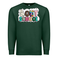 Sports Green peace out school Premium Sweatshirt - JahusDesignShop