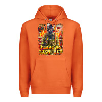 Carrot First In last Out Firefighter Premium Hoodie - LillyAllenDesigns