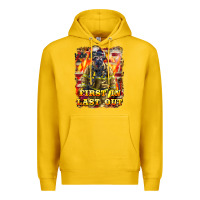 Lemon First In last Out Firefighter Premium Hoodie - LillyAllenDesigns