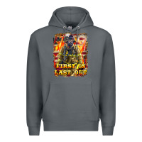 Rock First In last Out Firefighter Premium Hoodie - LillyAllenDesigns