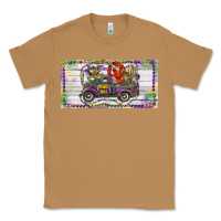 Toasted Coconut Mardi Gras Truck And Fleur De Lis Crawfish Classic Tee - RanaPortraitStore