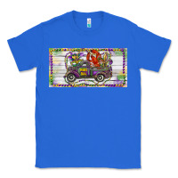 True Royal Mardi Gras Truck And Fleur De Lis Crawfish Classic Tee - RanaPortraitStore
