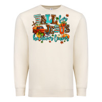 Sandshell fall for jesus he never leaves Premium Sweatshirt - AdoDesignShop