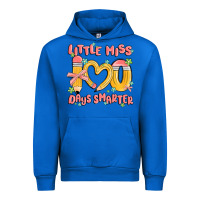 Cobalt little miss 100 days smarter Urban Hoodie - MaliasSmallBusiness