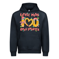Navy little miss 100 days smarter Urban Hoodie - MaliasSmallBusiness