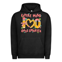 Pigment Black little miss 100 days smarter Urban Hoodie - MaliasSmallBusiness