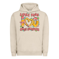 Pigment French Oak little miss 100 days smarter Urban Hoodie - MaliasSmallBusiness