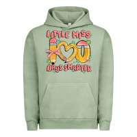 Pigment Oil Green little miss 100 days smarter Urban Hoodie - MaliasSmallBusiness