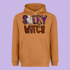 Salty Witch Heavyweight Hoodie Designed By Cowhidedigitalart
