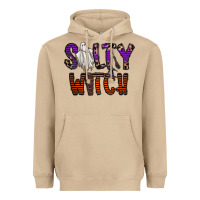 Mushroom Salty Witch Heavyweight Hoodie - CowhideDigitalArt