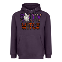 Plum Salty Witch Heavyweight Hoodie - CowhideDigitalArt