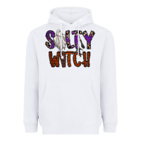 White Salty Witch Heavyweight Hoodie - CowhideDigitalArt