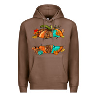 Chestnut custom pumpkin name Premium Hoodie - NancyCooperArtShop