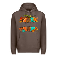 Coffee custom pumpkin name Premium Hoodie - NancyCooperArtShop